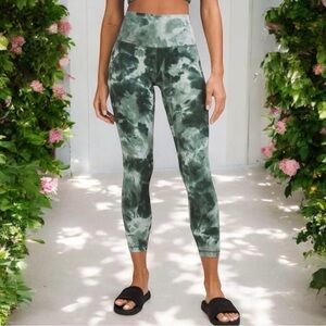 Lululemon - Align high rise pant 28” diamond dye starlight smoked spruce 2